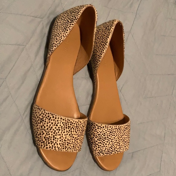 j crew leopard flats
